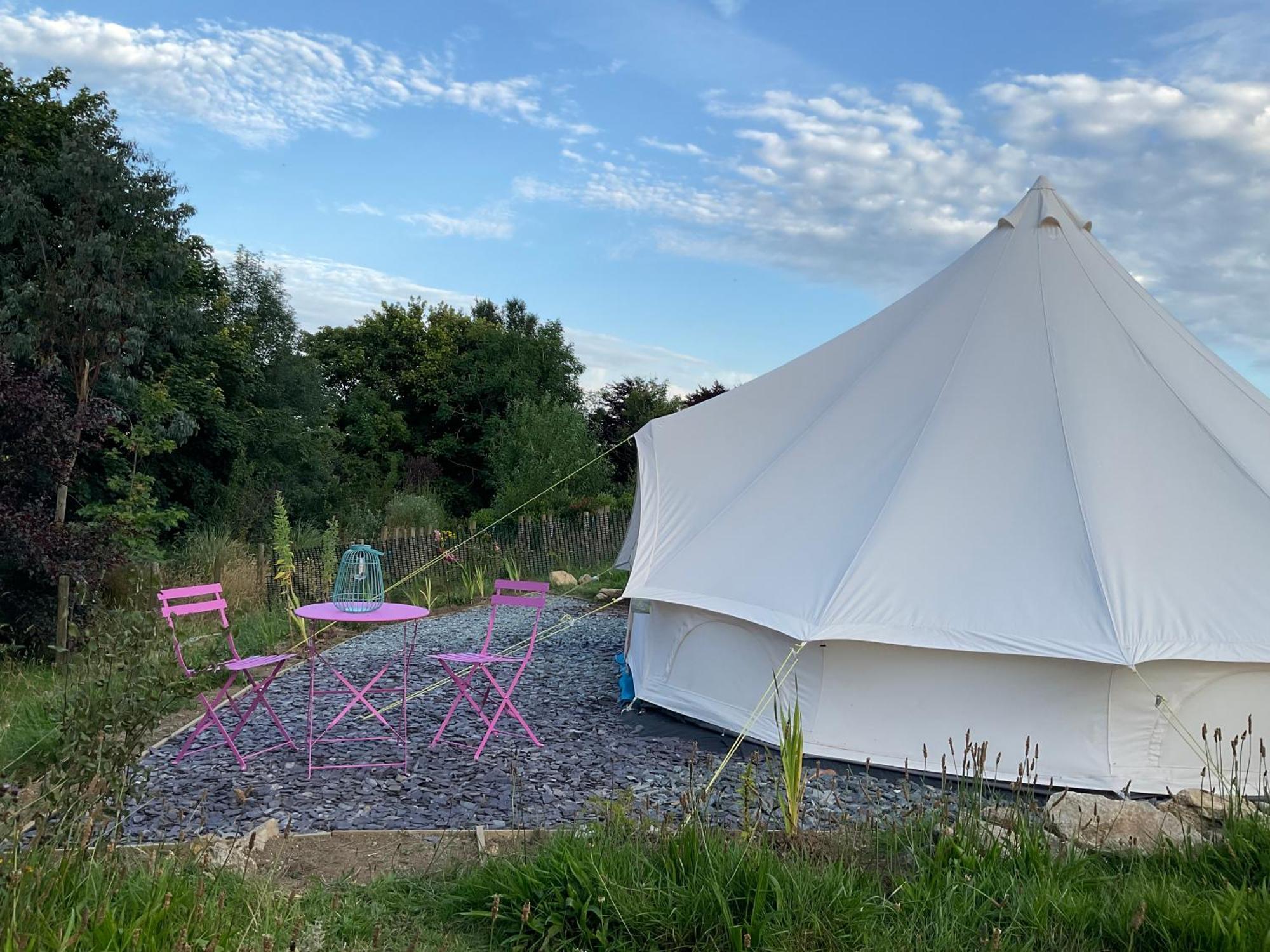 Glamping Meadow Bell Tent Stithians 外观 照片