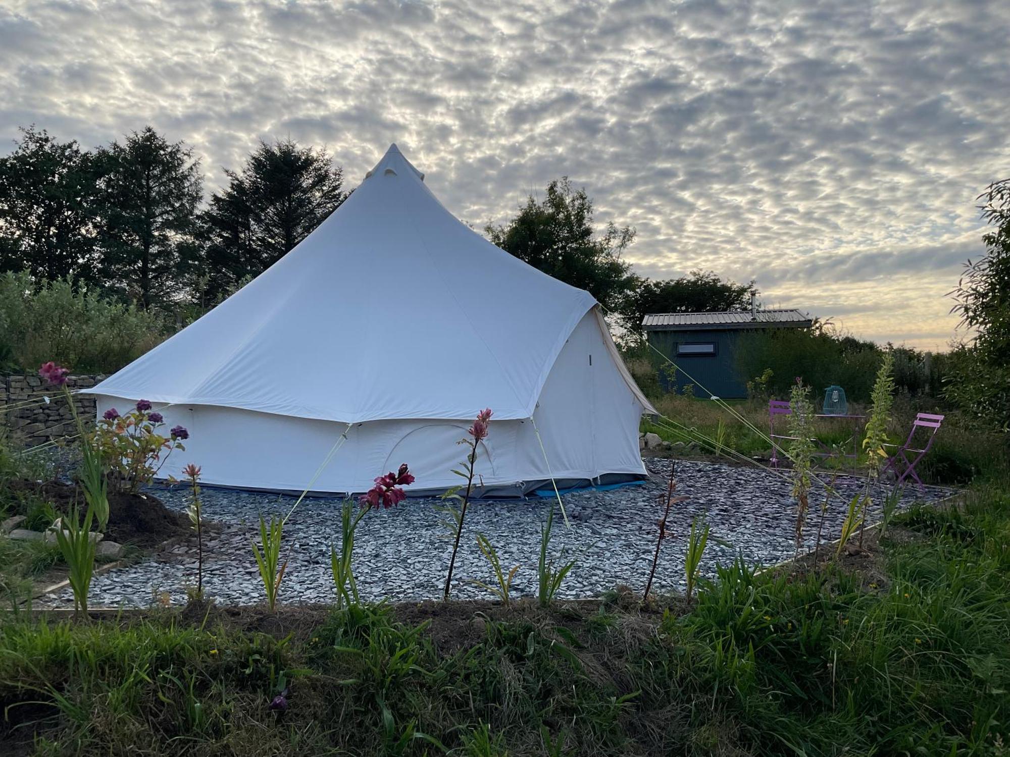 Glamping Meadow Bell Tent Stithians 外观 照片