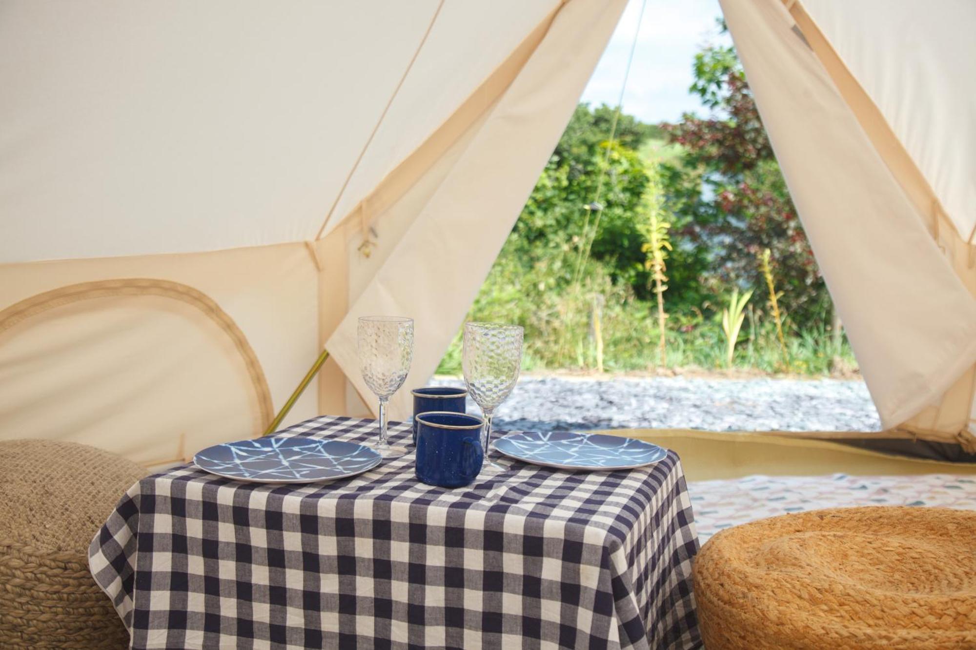 Glamping Meadow Bell Tent Stithians 外观 照片
